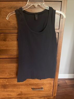 Banana Republic Navy Scoop Neck Tank Top